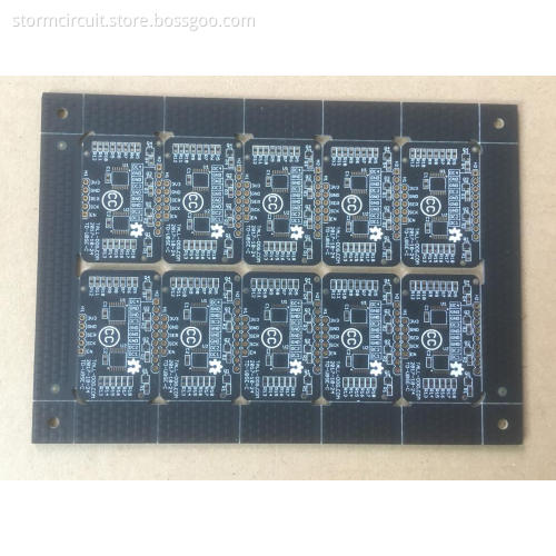 Double-Sided PCB Boards Matt black 1.2mm 1OZ
